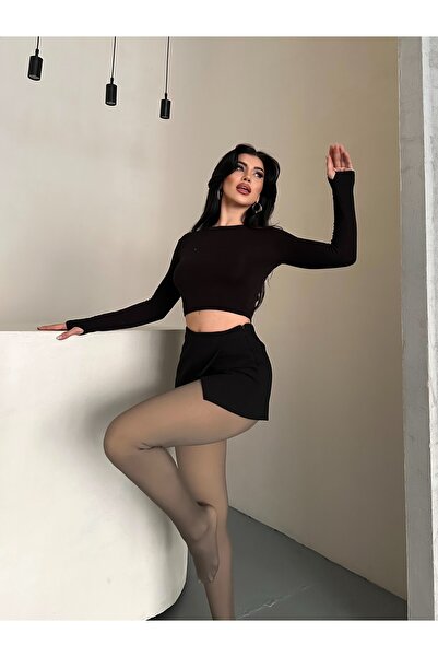 Sezka Life Chiloți termici din pluș pentru femei, culoarea pielii, iarnă