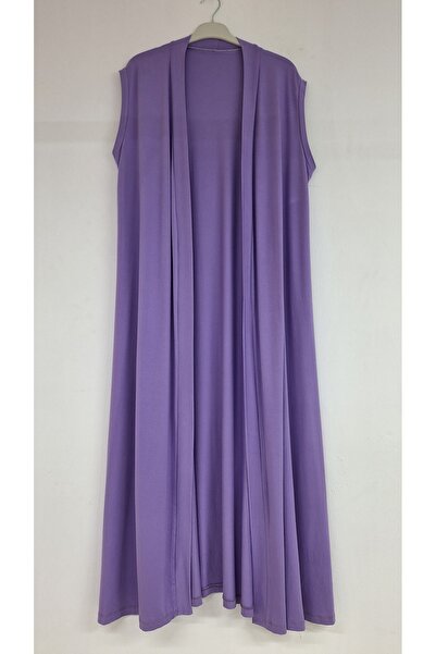 Belirteç Parven Plus Size Long Vest