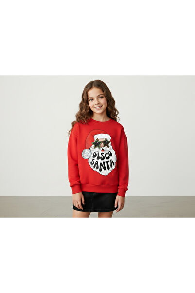 Little Aden New Year's Themed Girl's Sweatshirt