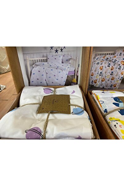 BURYAHOME طقم غطاء لحاف طبيعي للأطفال