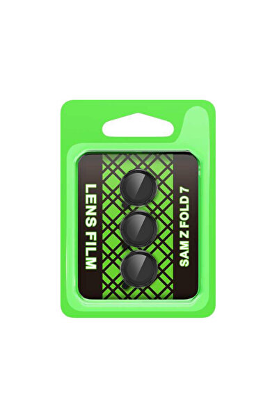 NewFace عدسة الكاميرا المعدنية سامسونج جالاكسي Z فولد 7 رايز - أسود