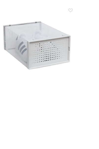 Uig Transparent Plastic Shoe Storage Box with Window 33.4x23x14.5cm