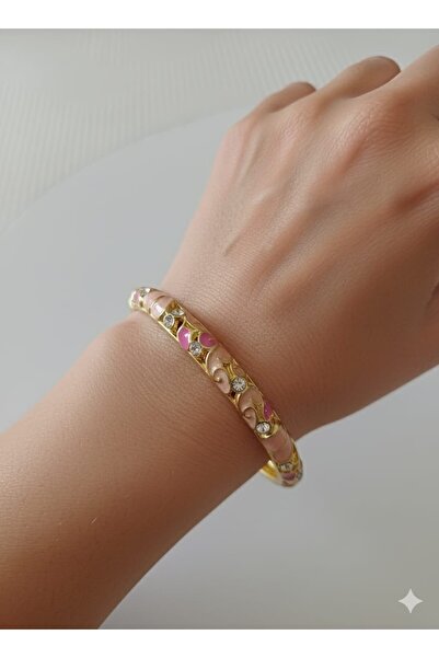 AKFECAN Mineli Light Pink Steel Bracelet[Clasp]