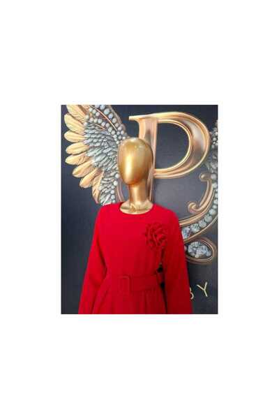 OEM MANON RED DRESS - RED, ONE SIZE