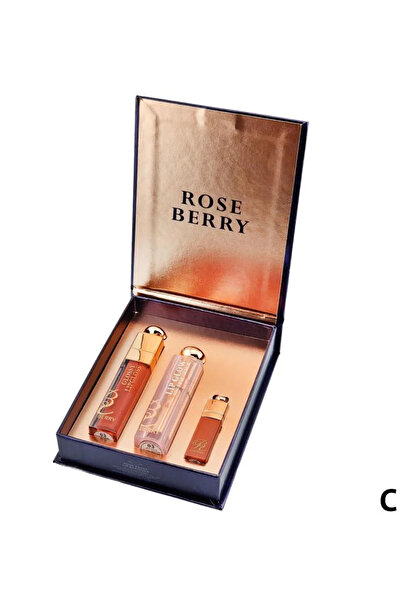 ROSE BERRYY Lip Combo | 3-in-1 Lip Combo – Long-lasting beauty touch
