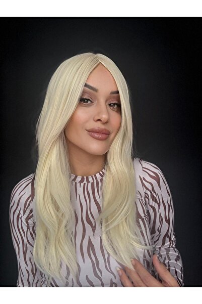 Suzan Peruk Peruk Gerçek saç dokusunda Medikal Peruk Tepe Kısmı Cilt baş deri...