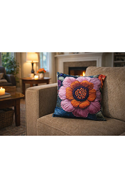 ÖZDAĞ HOME CONCEPT Digital Printed Premium Fabric Decorative Throw Pillow Cas...