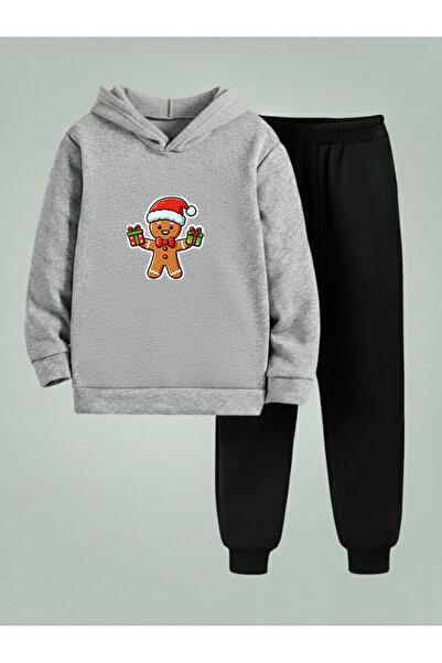 LORVEX Sa kapuljačom Dječja majica - Čovek kolačić sa kompletom trenerke pokl...