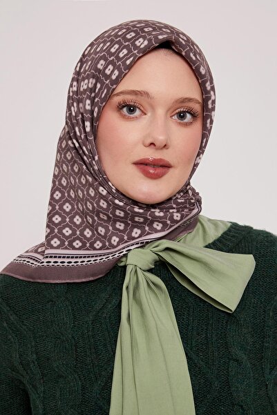 LuvenSara وشاح أوسكار |   قشرة البن البنية