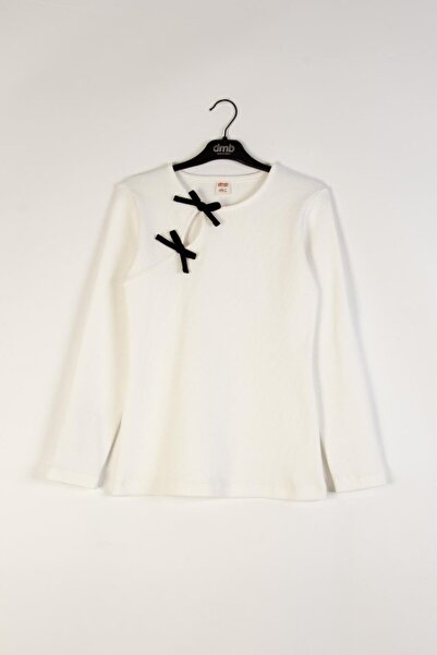 DMB BOYS & GIRLS Dmb Момичешка панделка с детайли Badi 9-14 години Екру