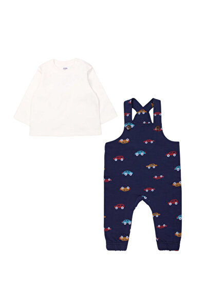 MODJEANS Compleu bebelusi Modjeans, albastru, 80 CM, bumbac\poliester