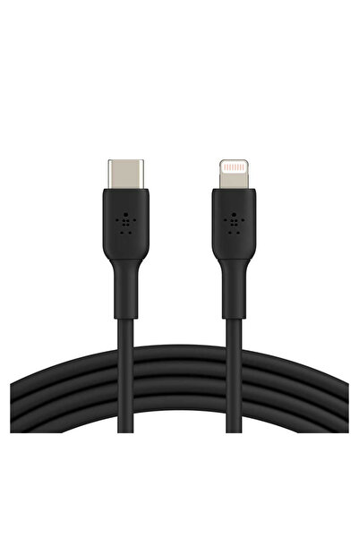 Belkin بليكن-سلك كيبل تايب سي تو لايتننق 1 متر - اسود
