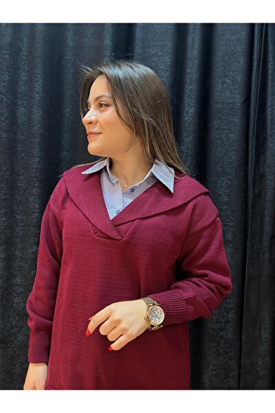 Elit Butik πουλόβερ με γιακά πουκάμισο