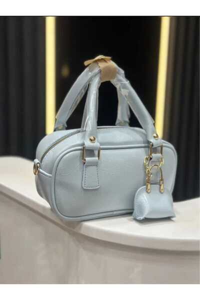 ÖZÜM TAKI Women's Hand and Shoulder Bag Baby Blue
