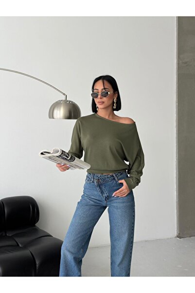 BUTİCK DÜŞÜK OMUZ SWEATSHİRT