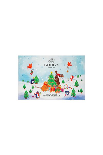 Godiva Yeni Yıl Advent Calendar, 24 Adet Pralin