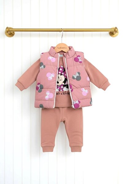 SeaBubbles طقم علوي وسفلي قابل للنفخ للفتيات الصغيرات طقم فيست