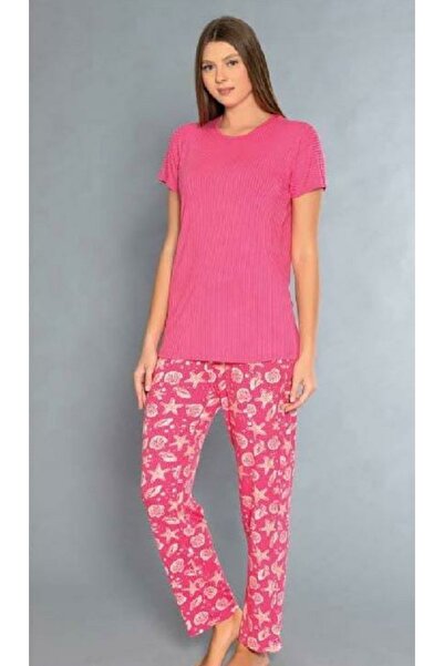 BAŞAKSU COLLECİTON Başaksu Cotton Pajama Set 2343