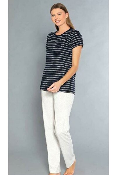 BAŞAKSU COLLECİTON Başaksu Cotton Pajama Set 2340