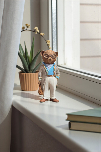 Harmoni Art Polyester Teddy Ayıcık Biblo