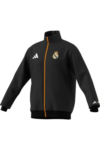 adidas Jachetă neagră pentru bărbați REAL MARVEL TT KB4394