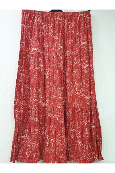 sercan konfeksiyon KADIN VİSKON ETEK KATLI