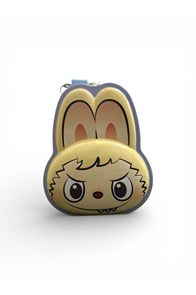 diğerr1 Labubu Figürlü kumbara Kilitli Yedek Anahtarlı