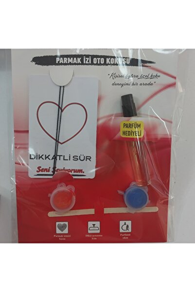 misotrend Fingerprint Auto Fragrance Set Gift for Lover + Perfume Gift