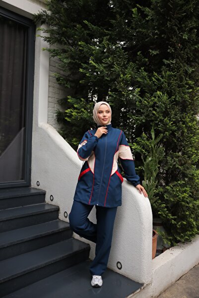 Ryzi Moda Women's Hijab Tracksuit Set & Bottom - Top Set