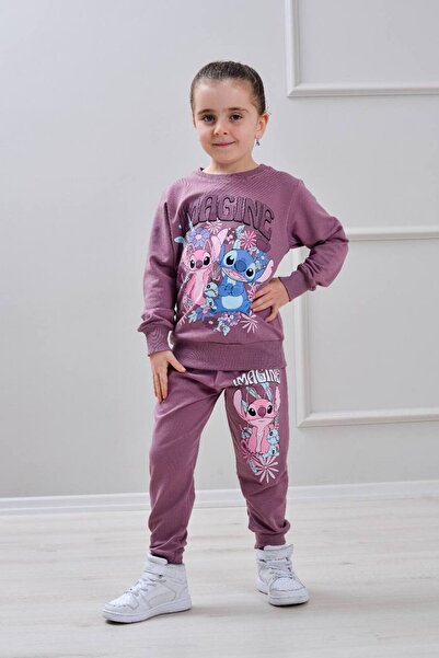 Yağmur Giyim PJK2İ Set de trening pentru copii, cu model, 2 fire, 1% bumbac 1...