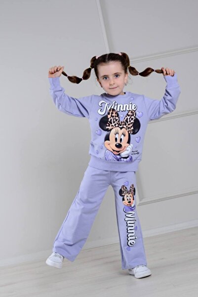 Yağmur Giyim PJK2İ Set pentru copii cu model leopard M.Mause, cu picioare lar...