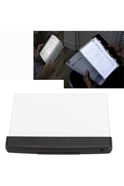 BONOVE Lumină de lectură intercalată cu cărți Lampă de lectură cu panou LED pentru cărți