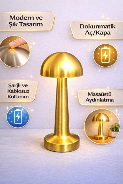 Modernica MANTAR MODEL LED MASA LAMBASI