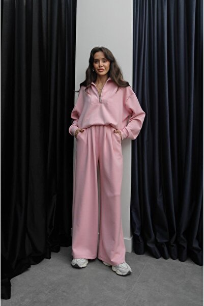 Havoş Pink Aley Modal Tracksuit Set