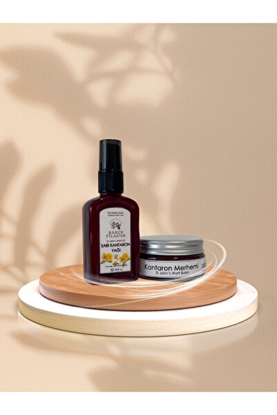 Bahçe Piladar Avantaj Paket 2 – Kantaron Yağı 50 ML Sprey Kapak + Kantaron Me...