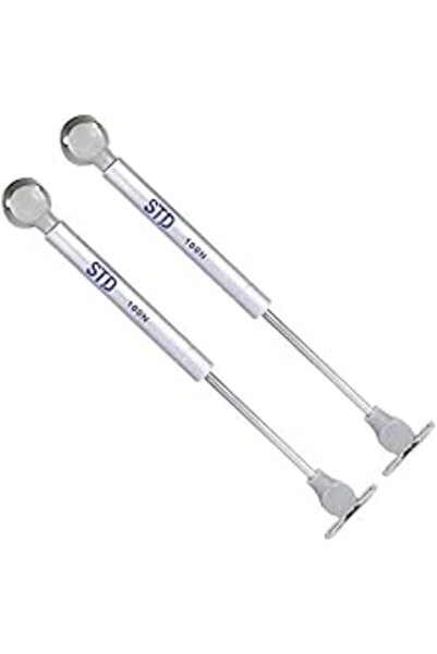 AyrStore Std Dolap Amartisörü Gazlı Piston 100 Newton Gri Renk 2 Adet Mobilya...
