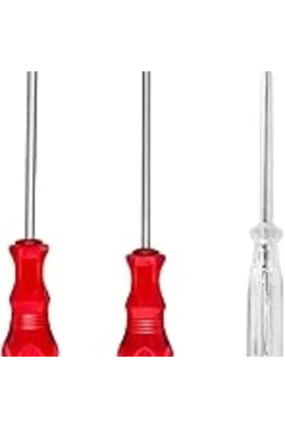 AyrStore 3 lü Tornavida Seti Mıknatıs Uçlu Düz Tornovida Yıldız Tornavida Ve ...