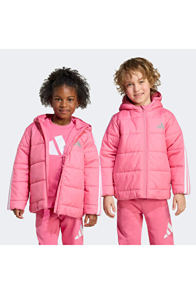 adidas Little Kids Essentials 3-Stripes Çocuk Pembe Mont