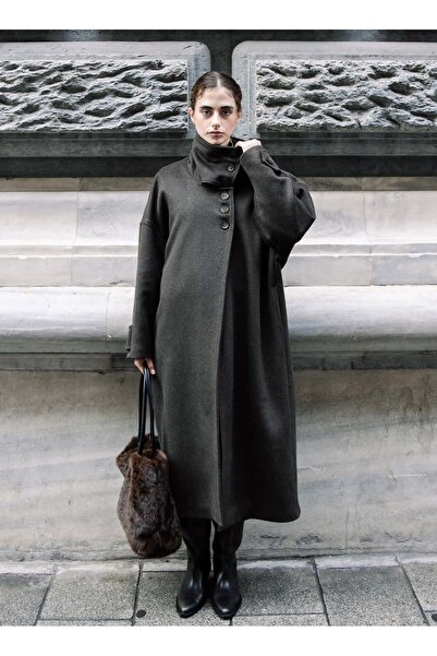 the ayn Kahverengi Dik Yaka Kaban