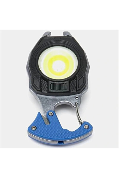 AyrStore 970 Mini Şarjlı Işıldak Mıknatıslı, Kapak Açacağı, Düdük Özelliği, V...