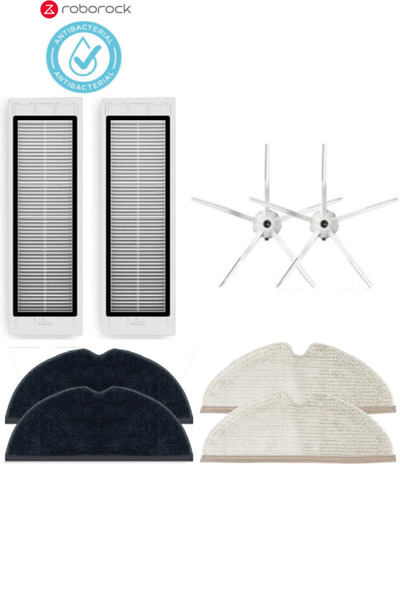 Roborock S5 S6 Max S5 Max S6 Filtru de înlocuire compatibil cu diferite culori cu mop, set de perii-8 bucăți