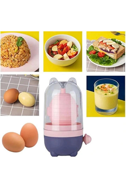 AyrStore Taşınabilir Yumurta Spinner Scrambler Haşlanmış, Manuel Yumurta Çalk...