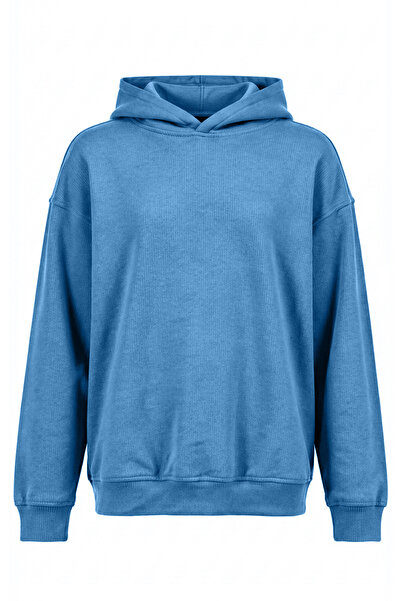 VELDEN STUDIO سويت شيرت للجنسين SuperSoft قصة فضفاضة بغطاء رأس - هوديي