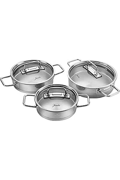 AyrStore Assos 6 Parça Midi Çelik Sahan Seti