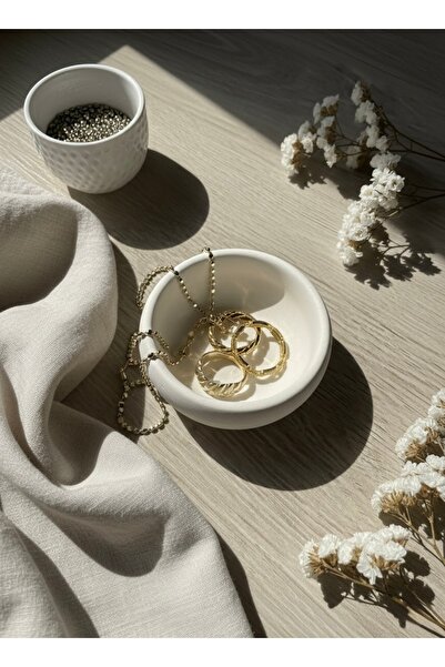 Store Pinterest Taş Tozu El Yapımı Dekoratif Takı Kasesi – Minimal & Doğal Stil