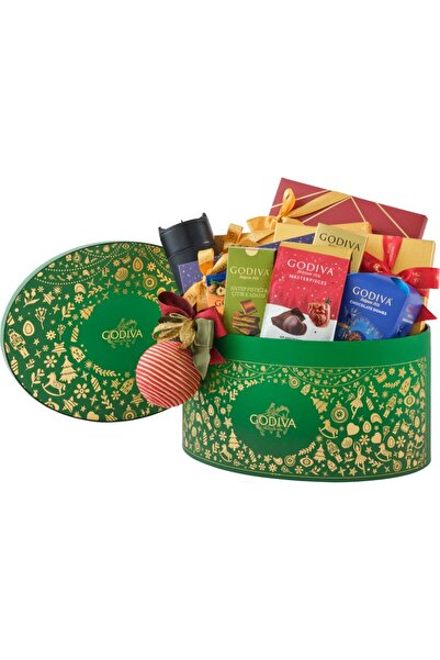 Godiva Yeni Yıl Oval Hamper, Büyük Boy