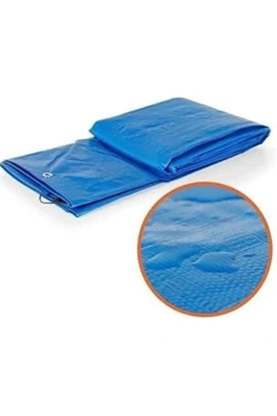 AyrStore Ebatlı Su Geçirmez Pullu Çadır Branda Tente 4X6 m