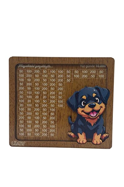 Mia Belt Kumbara Hedef 10000 Köpek figürlü