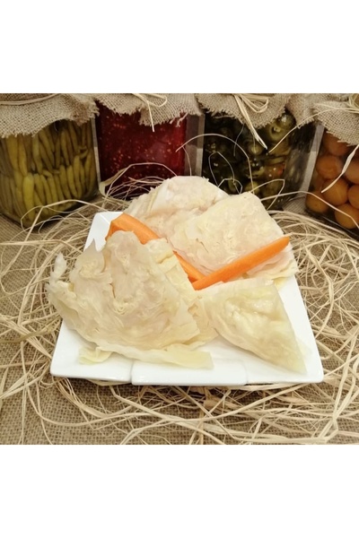 gazisofraantep Ev Yapımı Lahana Turşusu (Beyaz) 2 Litre - Doğal, Katkısız, Çıtır