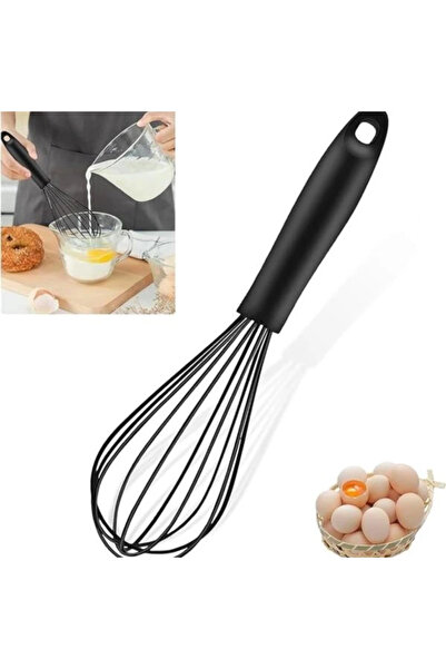 AyrStore Büyük Boy Silikon Çırma Teli,Silikon Çırpıcı,Yumurta,Ayran Ve Pasta ...